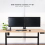 SOPORTE MESA 2 PANTALLAS 17"-32" TOOQ